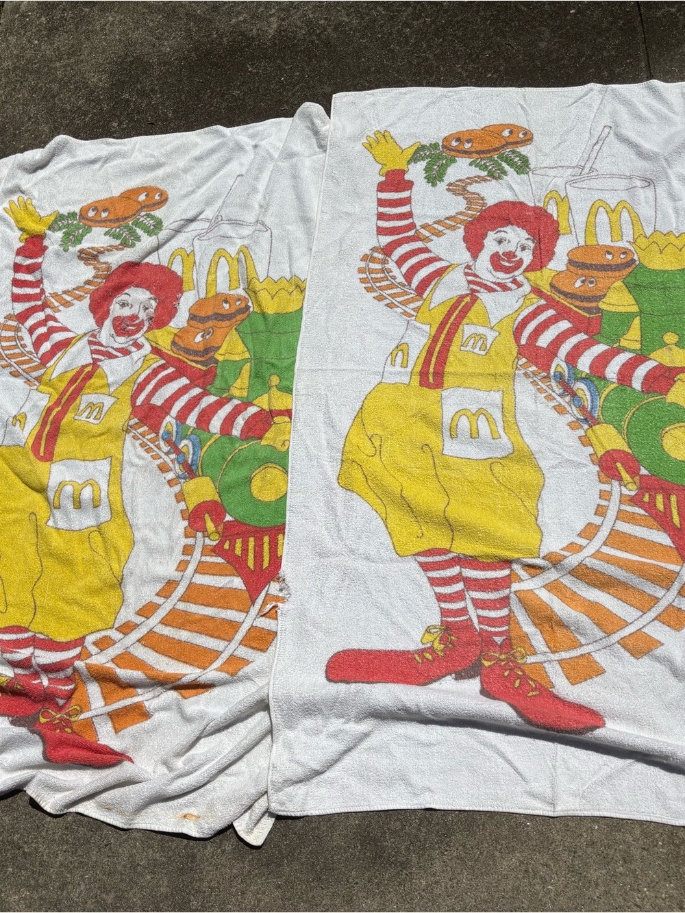 1976 McDonald's / Sears promotional Beach Towel